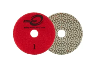 Cyclone White Resin Polishing Pads 3 Step 4"