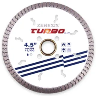 Zenesis White Turbo 4.5" 8mm Segment 7/8 x 5/8 x 20mm