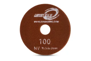 Cyclone Dryflex II Dry Polishing Pad 4" 100 Grit