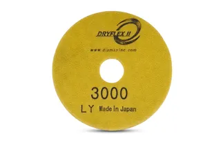 Cyclone Dryflex II Dry Polishing Pad 4" 3000 Grit