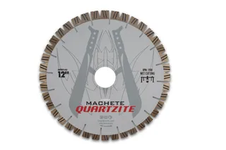 Diarex Machete Quartzite Bridge Saw Blade 12" 20mm Segments 50/60mm
