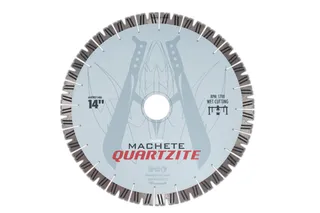 Diarex Machete Quartzite Bridge Saw Blade 14" 20mm Segments 50/60mm