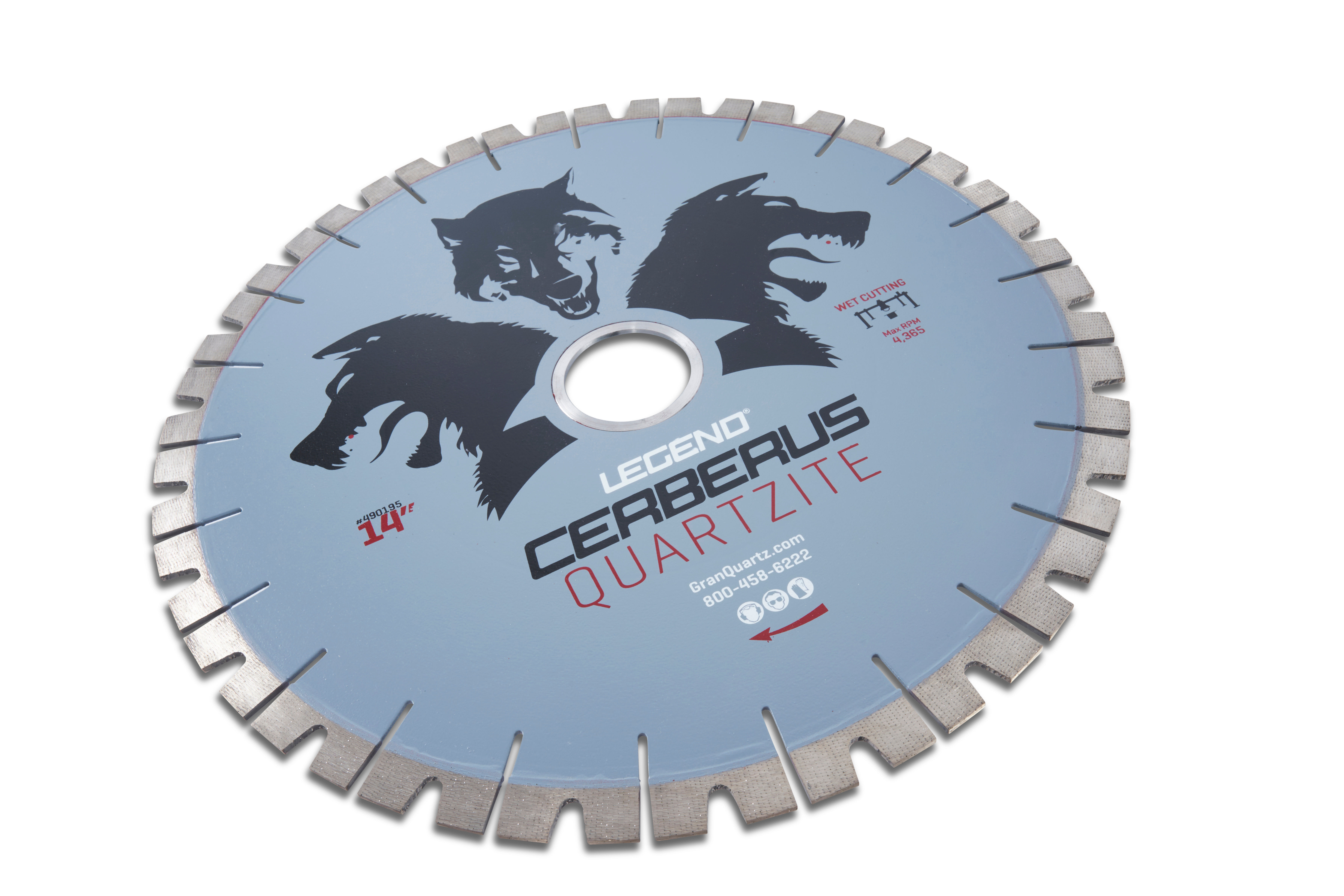 Legend Cerberus Quartzite Bridge Saw Blade 14
