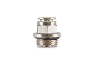 Manzelli 3/8" 8 Male Air Line Fitting for Exential Lift Plate