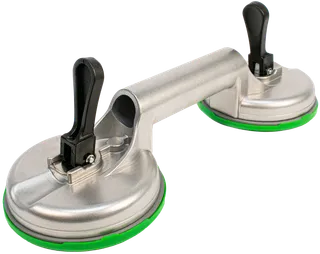 Diarex Double Suction Cup 4" with Gray Rubber