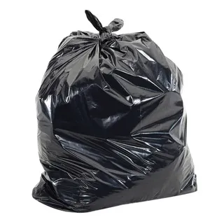 Allredi ACM Trash Bags Black, 6mil 33" x 48", Roll of 100 bags