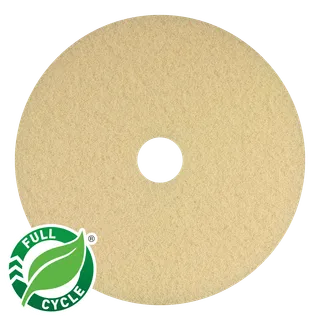 Americo Beige Carpet Encapsulation Floor Pads 19", Pack of 5