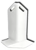 Hydro-Force White Corner Guard,  Wall Protection