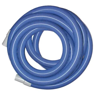 Flexaust Blue Vacuum Hose with Cuffs, 1.5" x 25ft