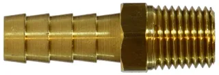 Brass Hose Barb to MPT 3/4" x 3/8"