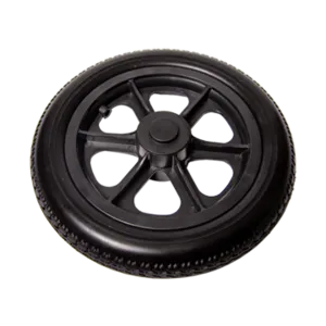 Portable Extractor Replacement Wheel 12", 1/2" Hub with Hub Cap