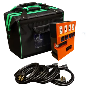ASD Products Turtle Power Distribution Full Kit with AMP Meters, Orange