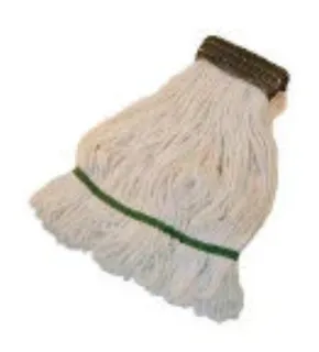 Synthetic Blended Looped End Wet Mop, Small White 160412