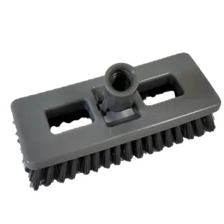Better Brush Swivel Deck Brush for Grout, Polyester Bristles 8"