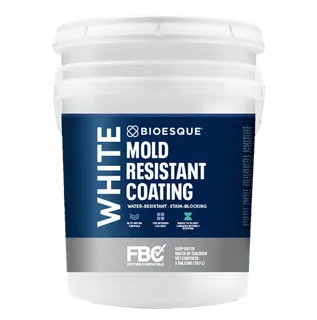 Bioesque Mold Resistant Coating White, 5 Gallon Pail