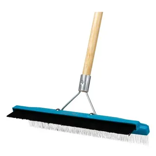 Grandi Groom Carpet Rake and Brush Combo 18"