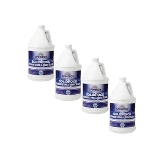 Bridgepoint SolidRock Stone Sealer, Case of 4 Gallons