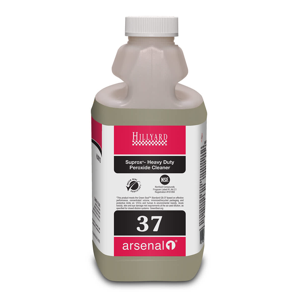 Hillyard Arsenal One Suprox Heavy Duty Multi-Purpose Cleaner, 2.5