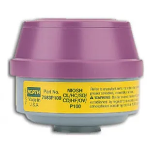 North Organic Vapor Filters Combo 7583