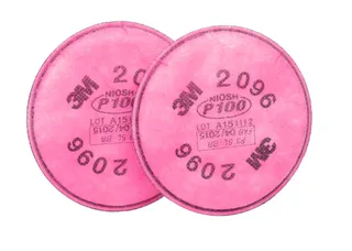 3M Particulate Filter2096, P100 Pink 665511685