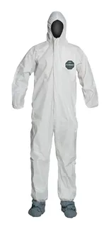 DuPont ProShield 50 Coverall With Hood and Boots, Medium 31710151