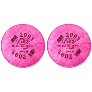 3M Particulate Filter 2091, P100