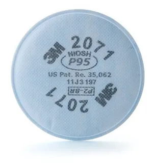 3M Particulate Filter 2071, P95, Pack of 2 2017