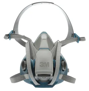 3M Rugged Comfort Quick Latch Half  Facepiece, Medium 6502QL