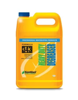 Sentinel 343 Heavy Duty Degreaser, Case of 4 Gallons