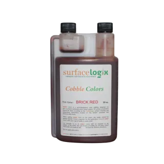 SurfaceLogix Cobble Colors Brick Red