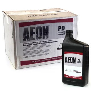 Aeon PD Synthetic Blower Oil, Case of 12 Quarts