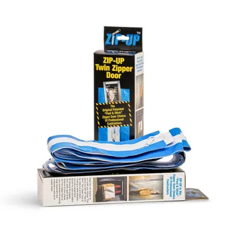 Zip-Up Twin Zipper Door, Pack of 2