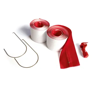 ZipWall® Heavy Duty Zippers with ZipperKnife, Case of 24