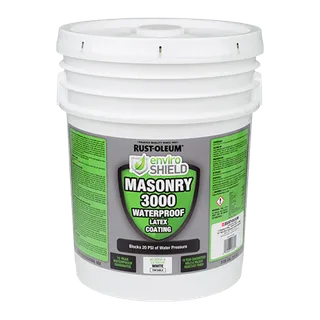 Rust-Oleum EnviroShield Masonry 3000 Waterproofer, 5 Gallon Pail