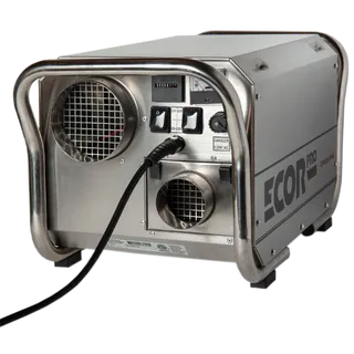 EcorPro EPD200-PRO DryFan Stainless Steel Desiccant Dehumidifier, 200 pints