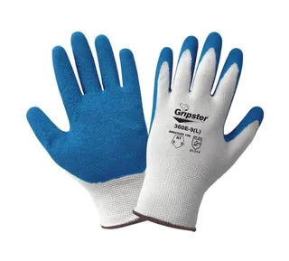 Gripster Rubber Coated Glove. XL, Pack of 12
