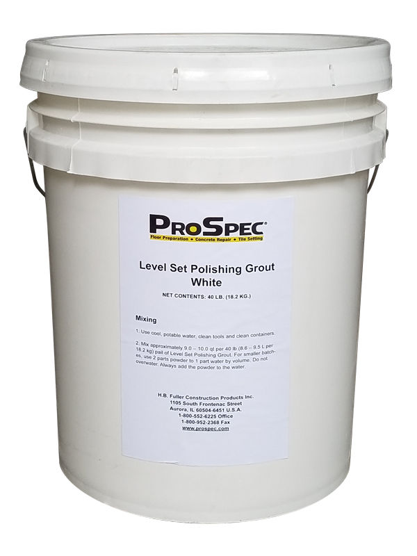 Prospec Level Set Polishing Grout