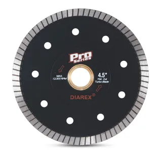 Pro Series Thin Cut Turbo Blade 4 1/2" 5/8"-20mm-7/8"