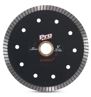 Pro Series Thin Cut Turbo Blade 5" 5/8"-20mm-7/8"