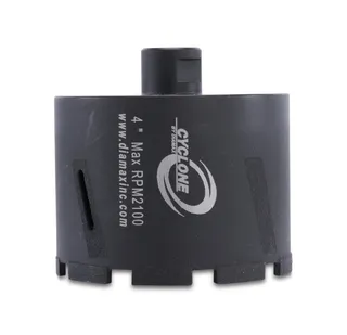 Cyclone Wet Core Bit 4" 5/8"-11