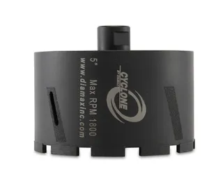 Cyclone Wet / Dry Core Bit 5" 5/8"-11