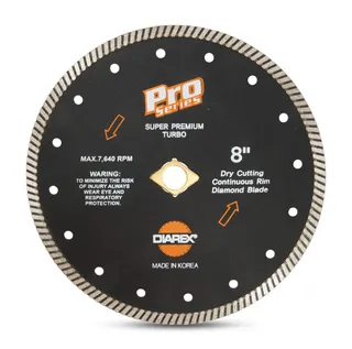 Diarex Pro Series Turbo Blade 8" 5/8"-DKO-7/8"