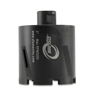Cyclone Wet Core Bit 3" 5/8"-11