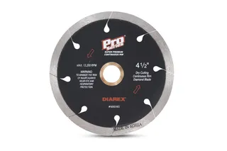 Diarex Pro Series Continuous Rim Blade 4-1/2" 5/8"-20mm-7/8"