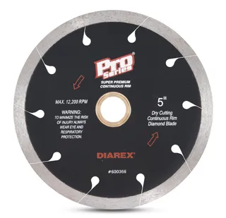 Diarex Pro Series Continuous Rim Blade 5" 5/8"-20mm-7/8"