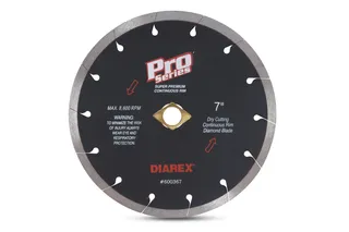 Diarex Pro Series Continuous Rim Blade 7" 5/8"-DKO-7/8"