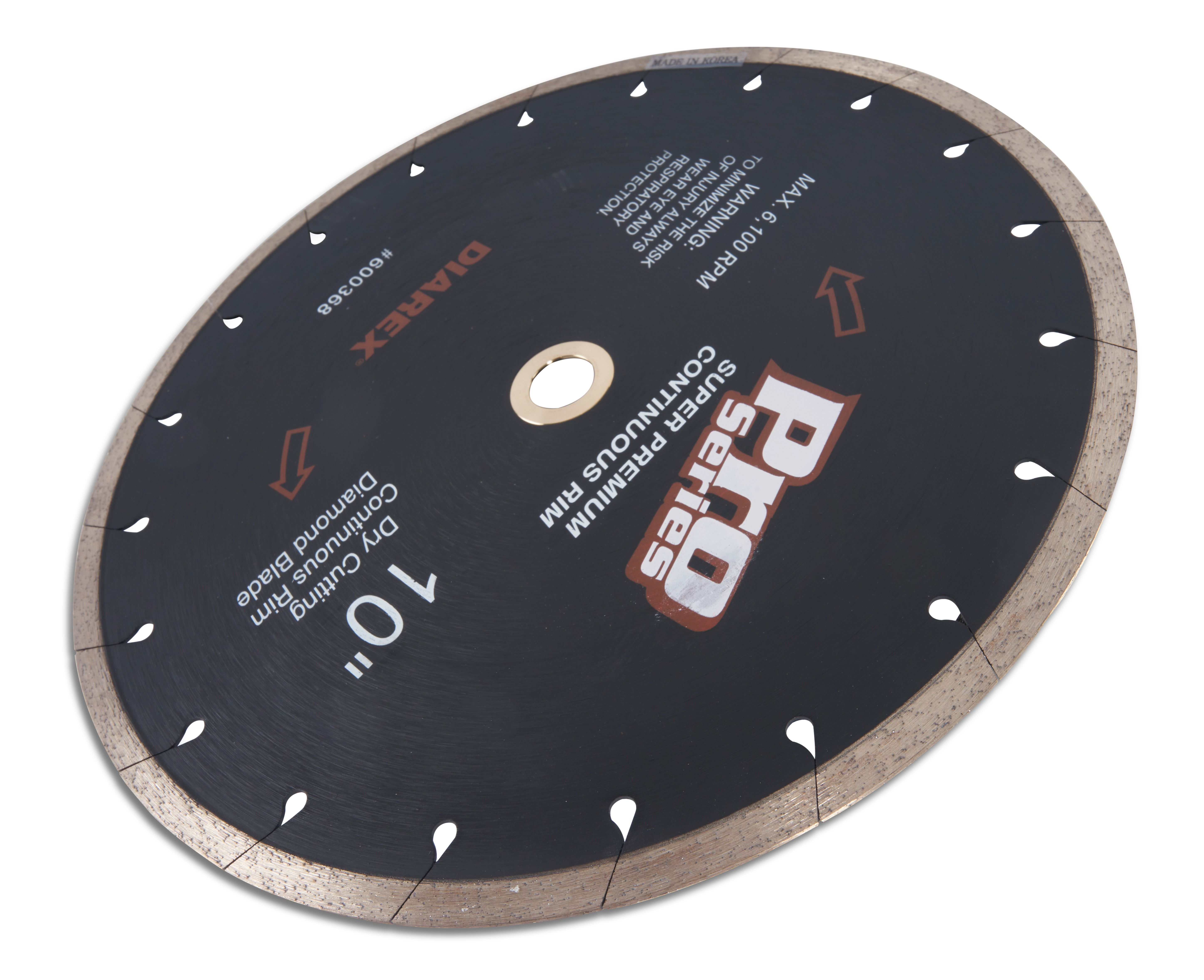DIAREX PRO SERIES CONTINUOUS RIM BLADE, 10
