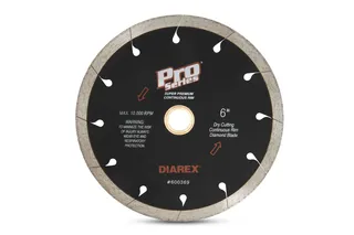 Diarex Pro Series Continuous Rim Blade 6" 5/8"-20mm-7/8"