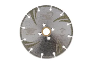 Super Cyclone Electroplated Marble Blade 5" 5/8"-20mm-7/8" 4 Holes