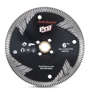 Pro Series EXW Turbo Blade 6" 5/8"-20mm-7/8" 4 Holes